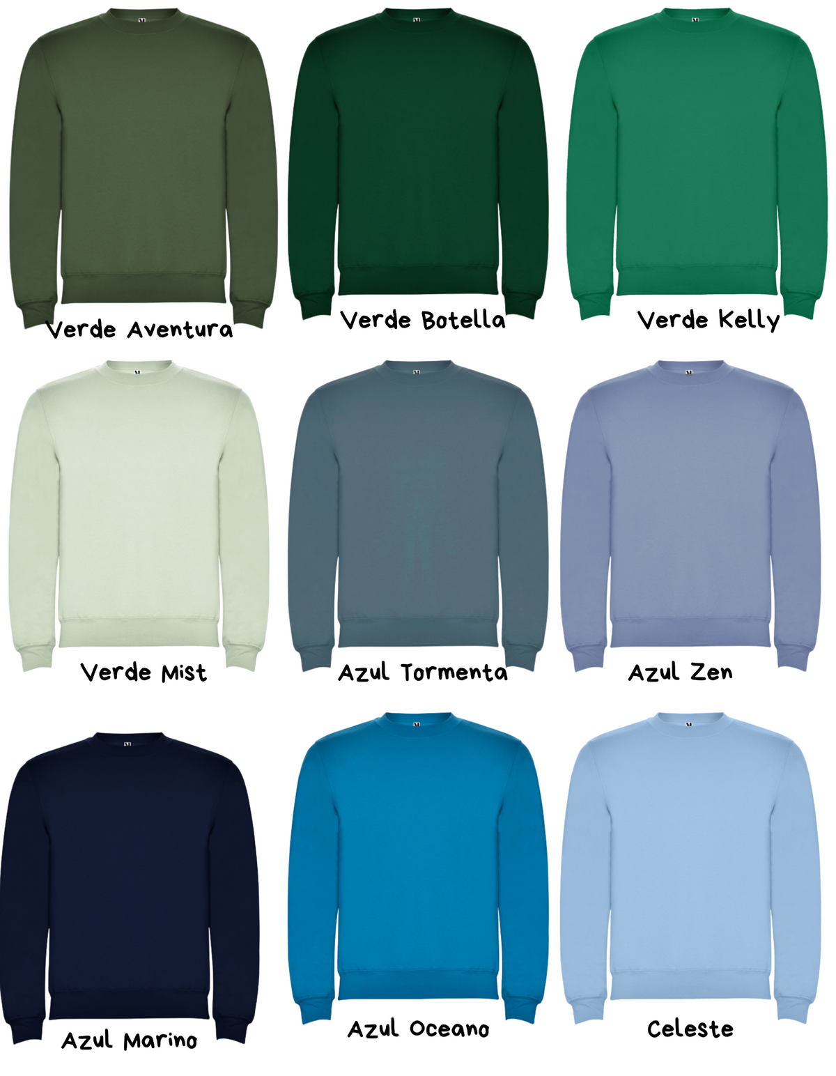 Sudadera sin capucha Unisex