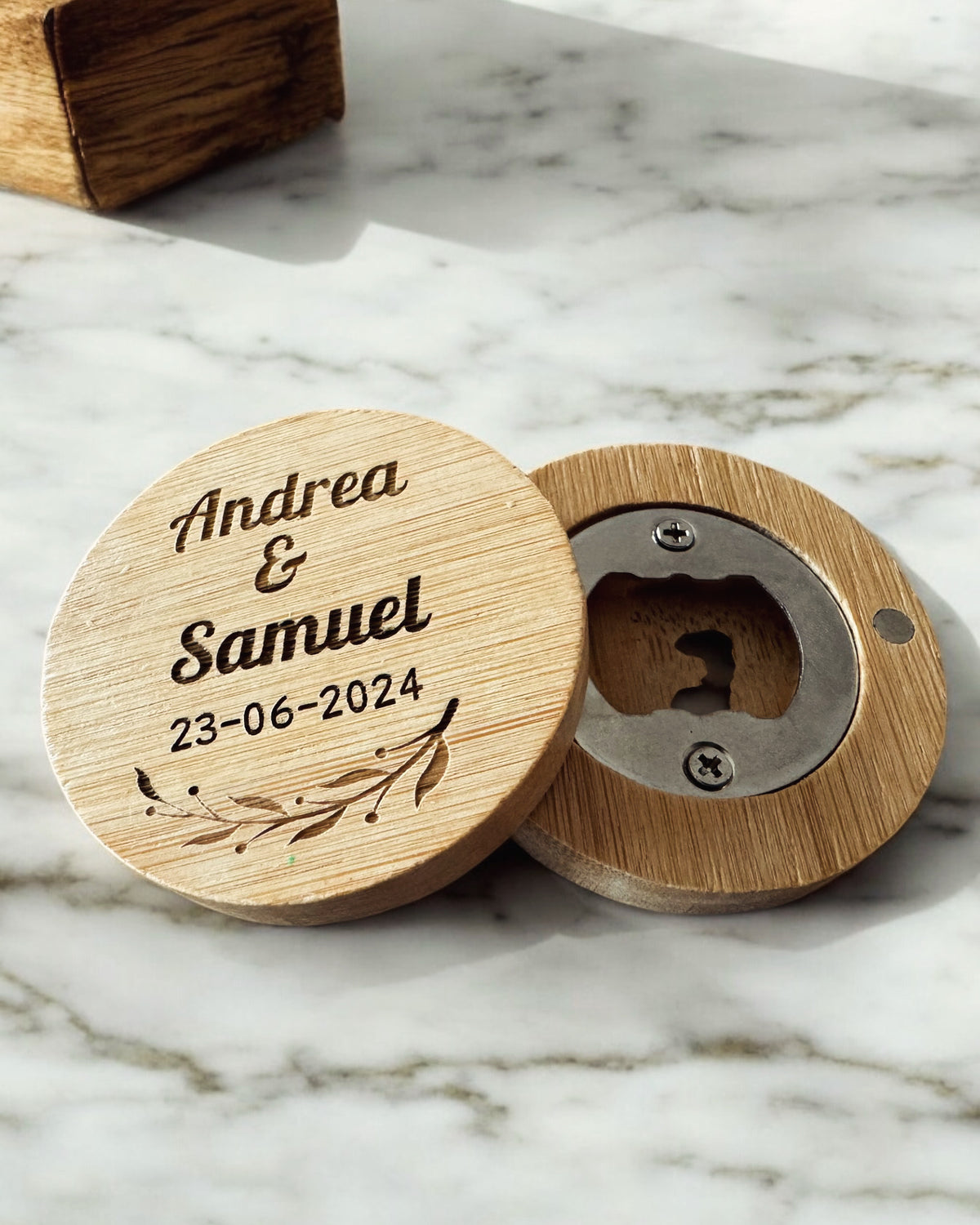 Abrebotellas de madera
