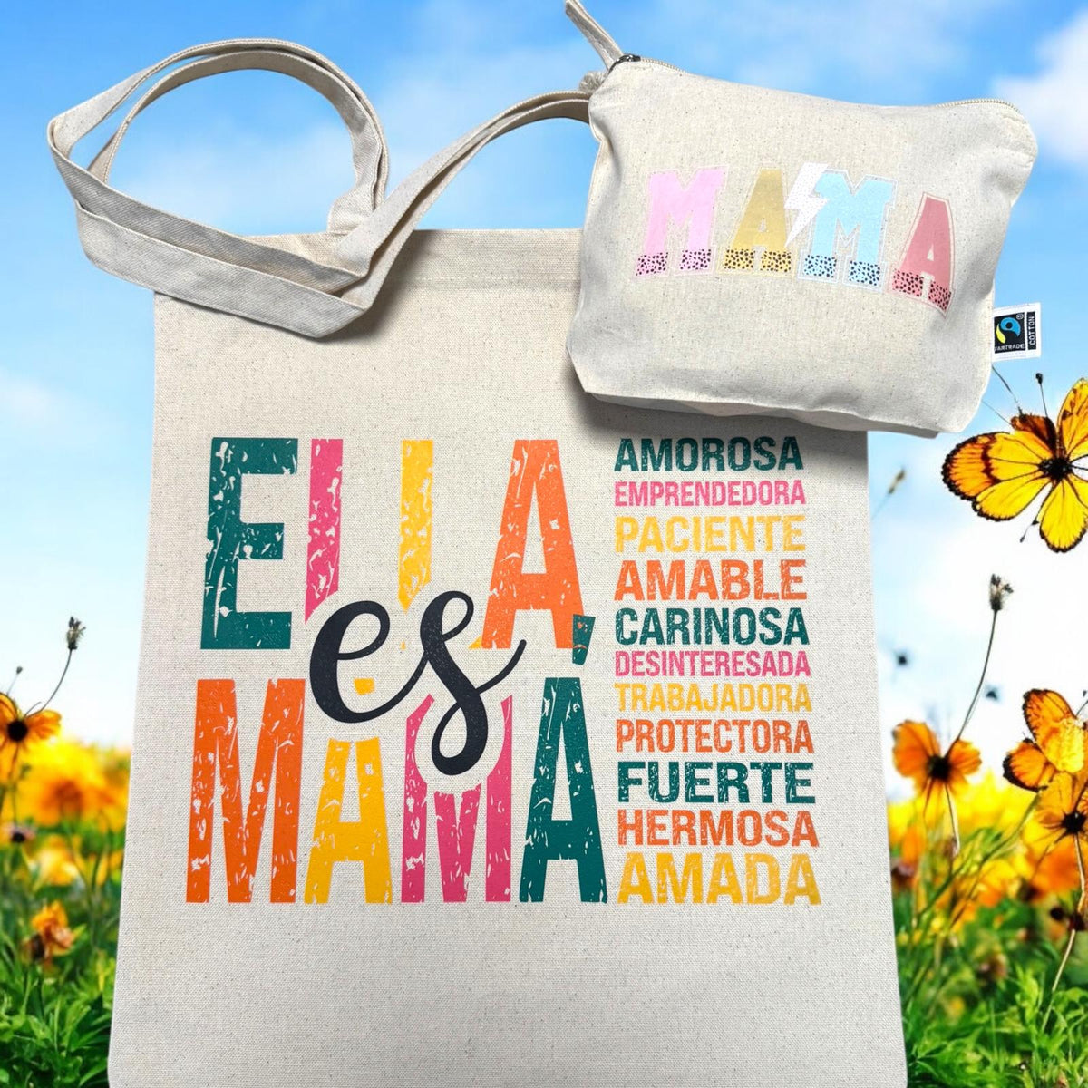 Conjunto Día de la Madre Totte Bag + Neceser