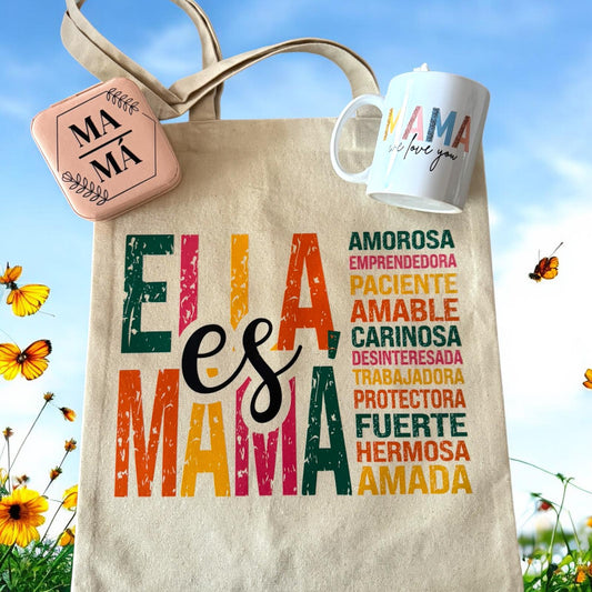 Conjunto Día de la Madre Totte Bag + Taza + Joyero