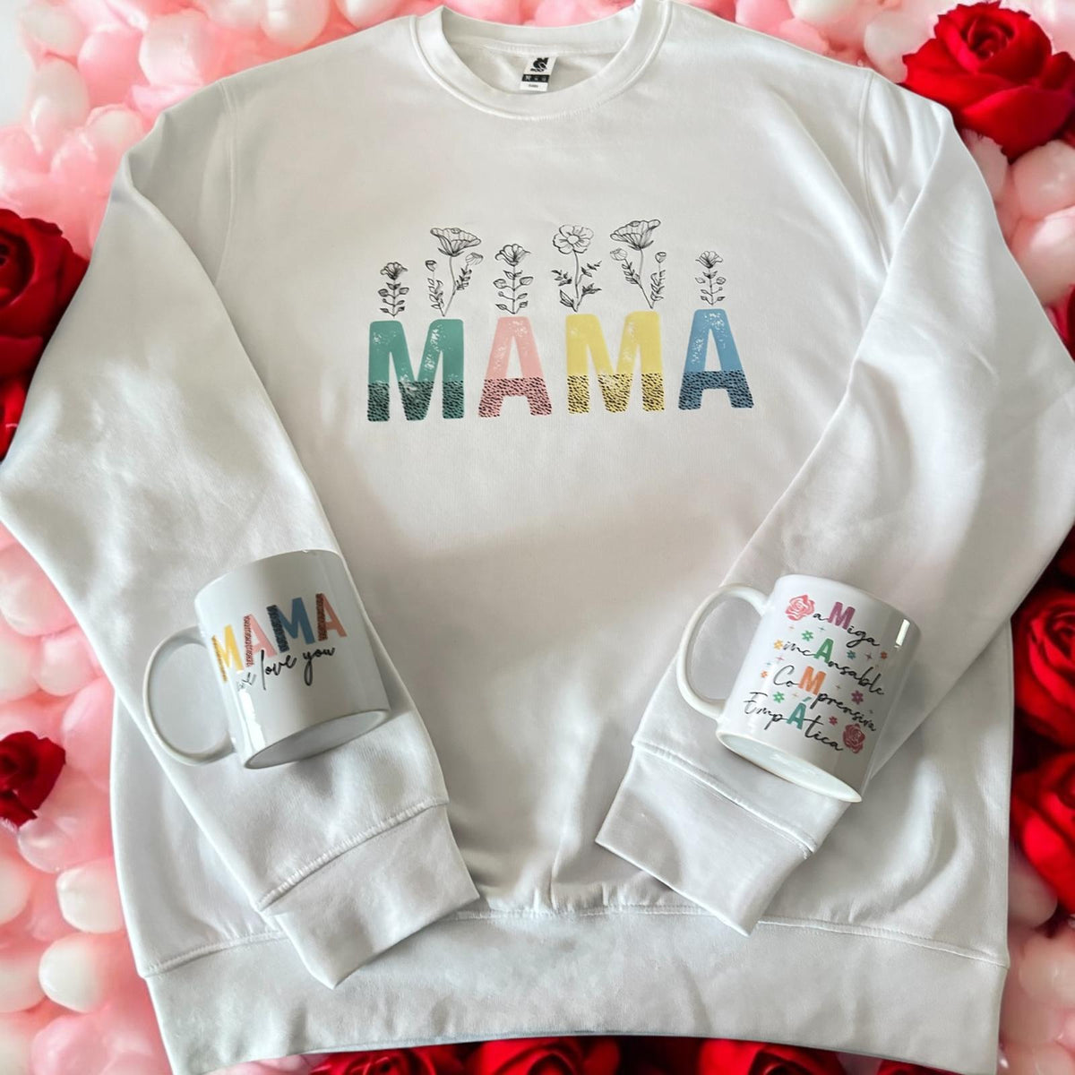 Conjunto Día de la Madre Sudadera + Taza