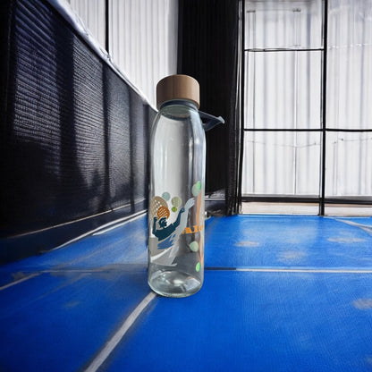 Botella de cristal