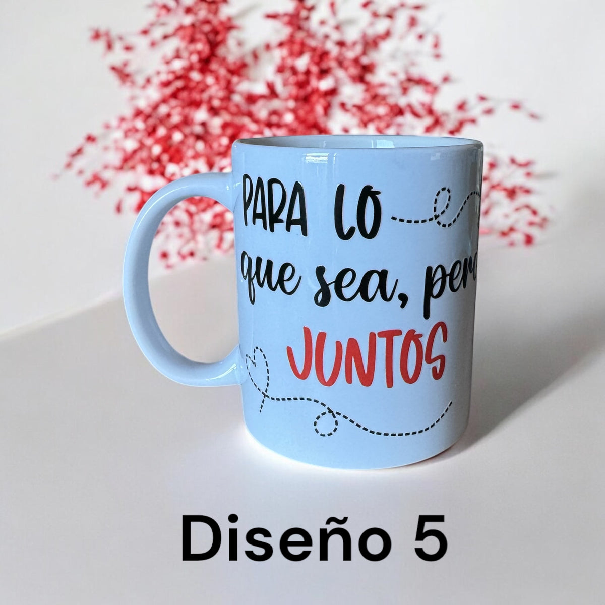 San Valentín Taza + Joyero + Conjunto de Joyas