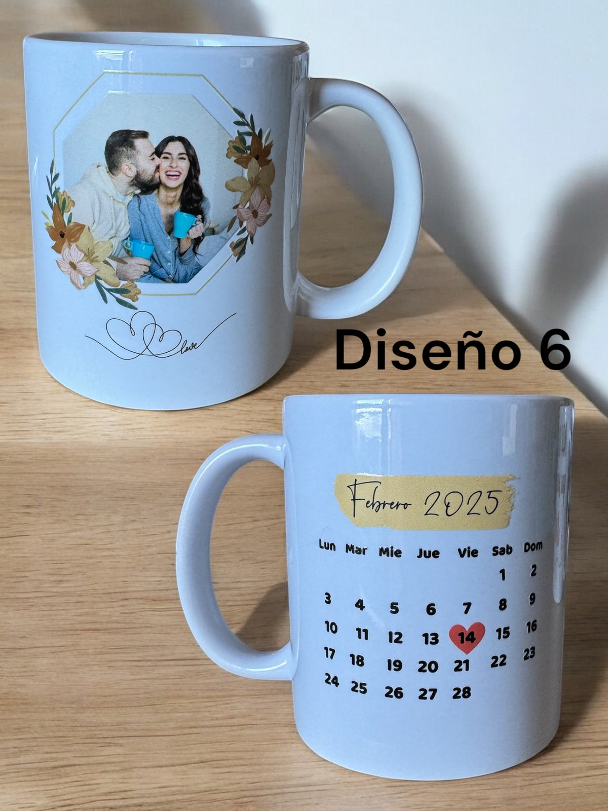 San Valentín Taza + Joyero + Conjunto de Joyas