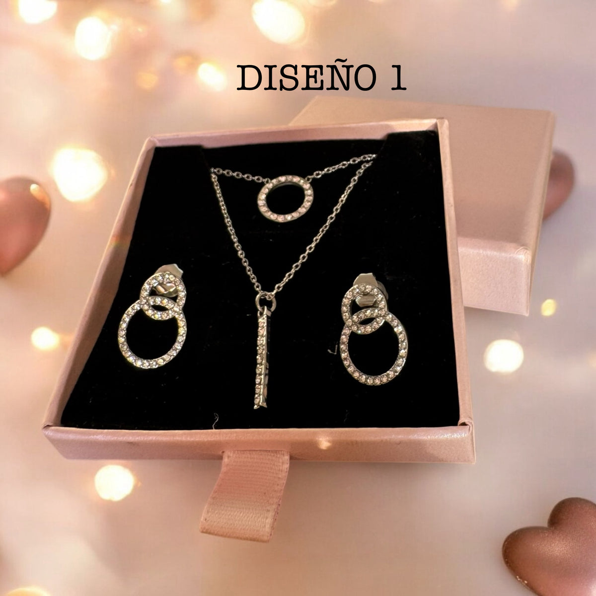 Conjunto Día de la madre TAZA + CONJUNTO DE JOYAS