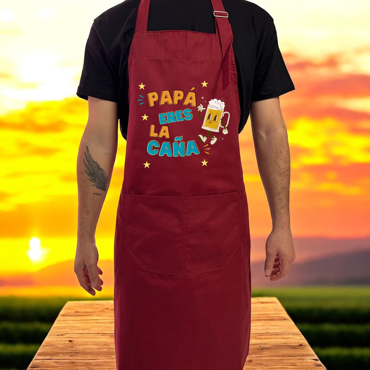 Delantal + Manopla