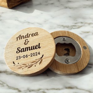 Abrebotellas de madera