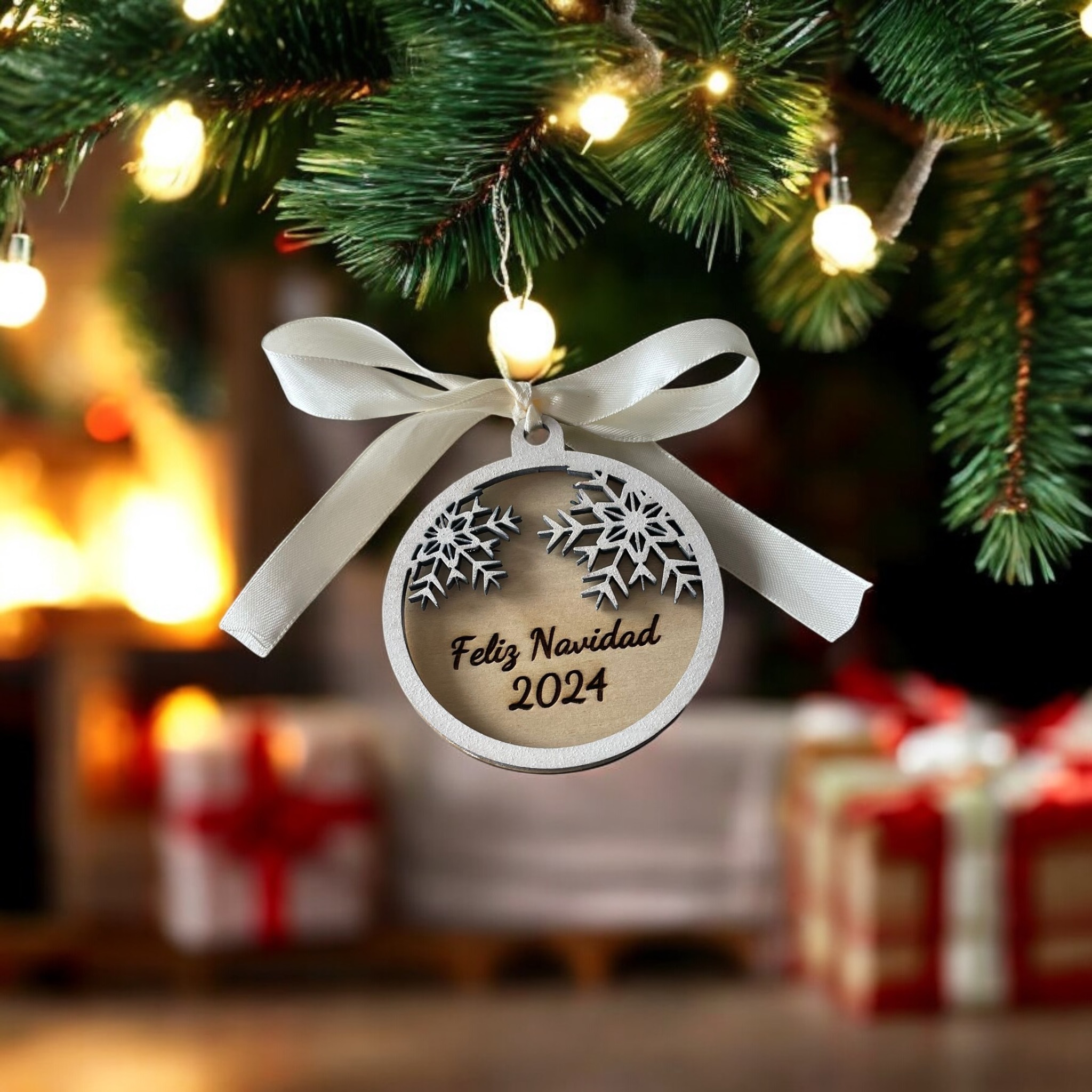 BOLA DE NAVIDAD FELIZ NAVIDAD