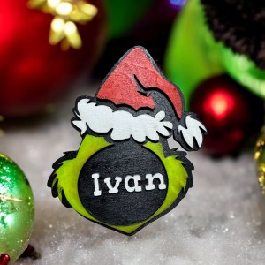 BOLA DE NAVIDAD IMAN O COLGANTE